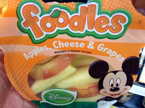 Disney Foodles, Mickey Mouse and Minnie Mouse Fresh Food and Fruit Snack Trays at Target Stores. 7/2014 Pics by Mike Mozart of TheToyChannel and JeepersMedia on YouTube #Foodles #Disney #MickeyMouse #MinnieMouse