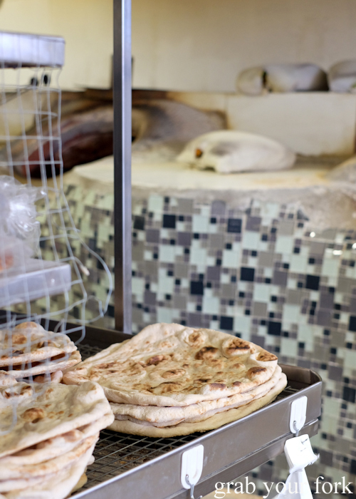 Fresh Arabic bread from Afghan & Arab Bakery in Lakemba