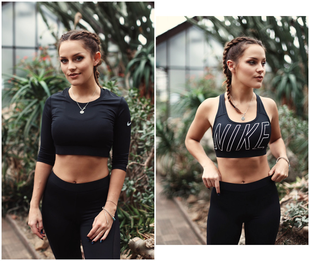 The Little Magpie Nike Black and White gym Collection