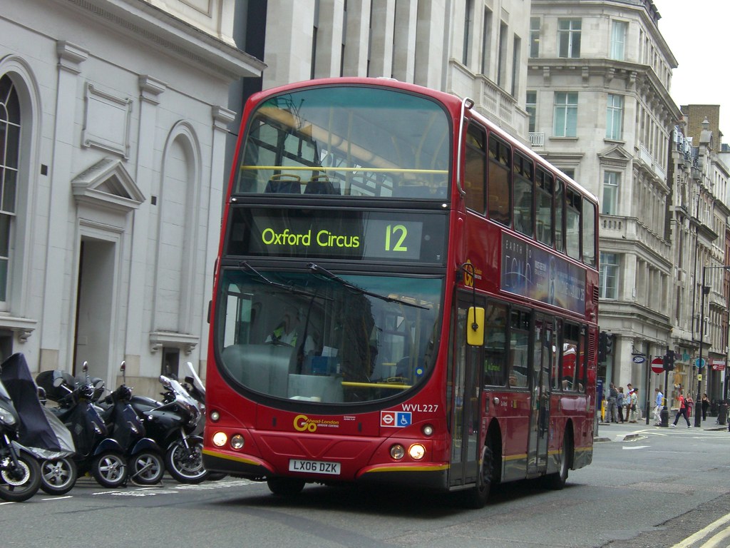 go-ahead (london central): lx06 dzk/ wvl227 on route 12 to… | flickr