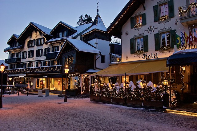 Fairytale chalets in Gstaad