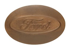 Oval Ford medal reverse