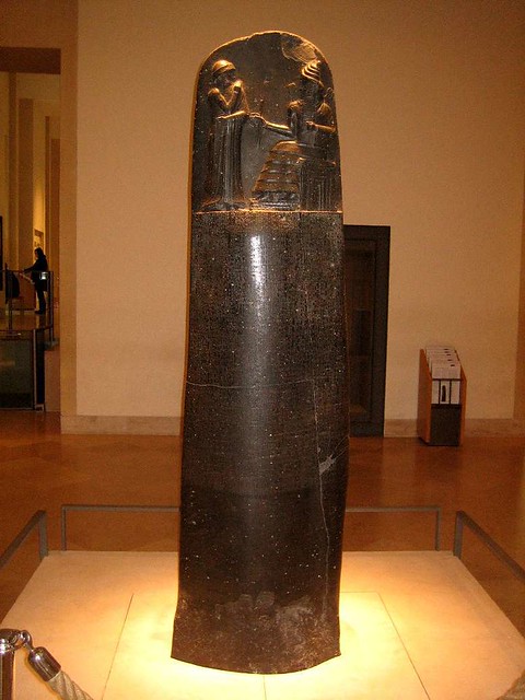 Mejores obras del Louvre. Código Hammurabi.