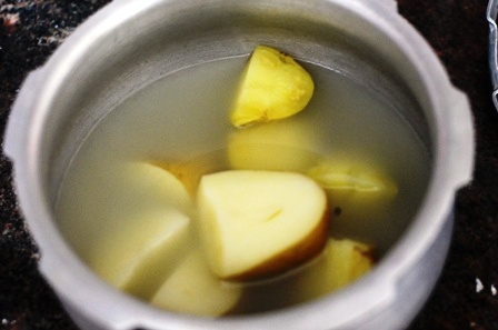 boil potato