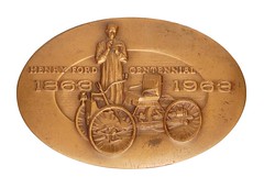 Oval Ford medal obverse