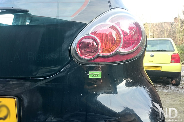 Toyota Aygo Eco Badge decal