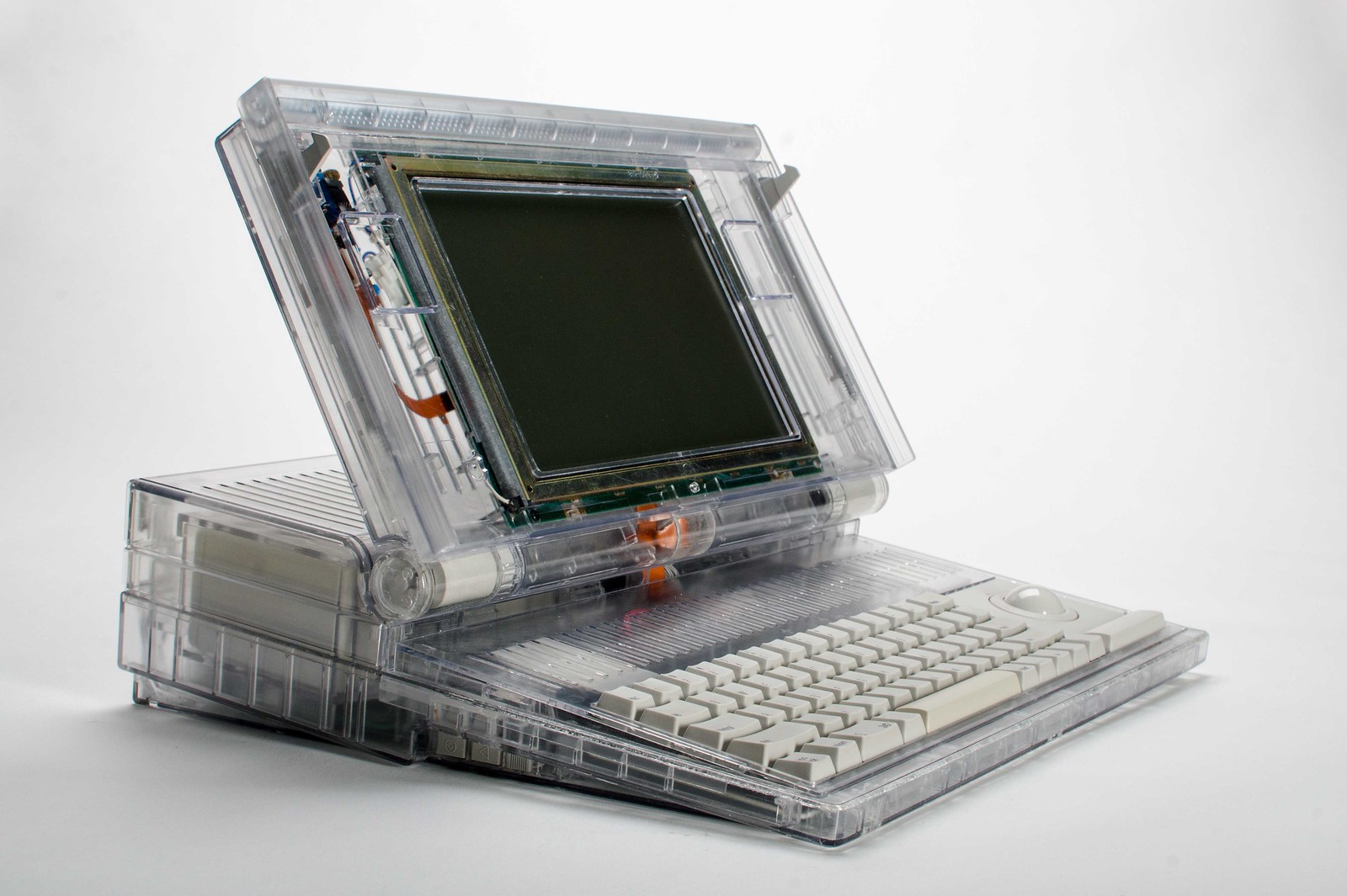 Apple Macintosh Backlit Portable Clear Case Prototype