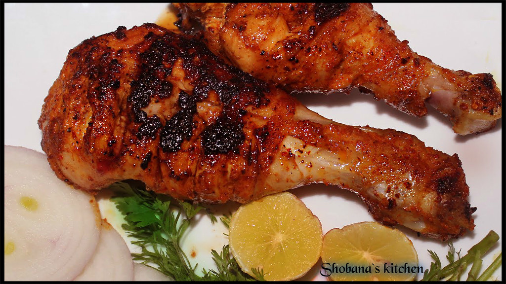 Tandoori chicken / Tandoori Chicken Restaurant Style