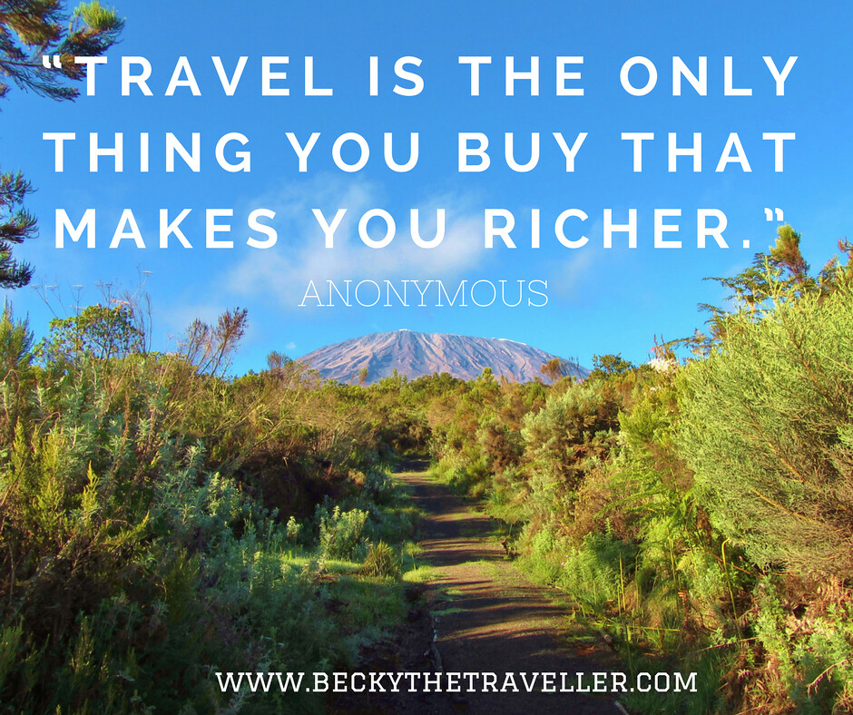 18 AWESOME Travel Quotes To Inspire You To Travel - Becky ...
