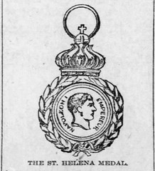 St. Louis Post Dispatch, Sun, Sep 22, 1895, p. 27 St. Helena medal