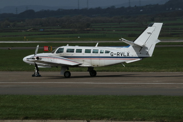 G-RVLX parked.
