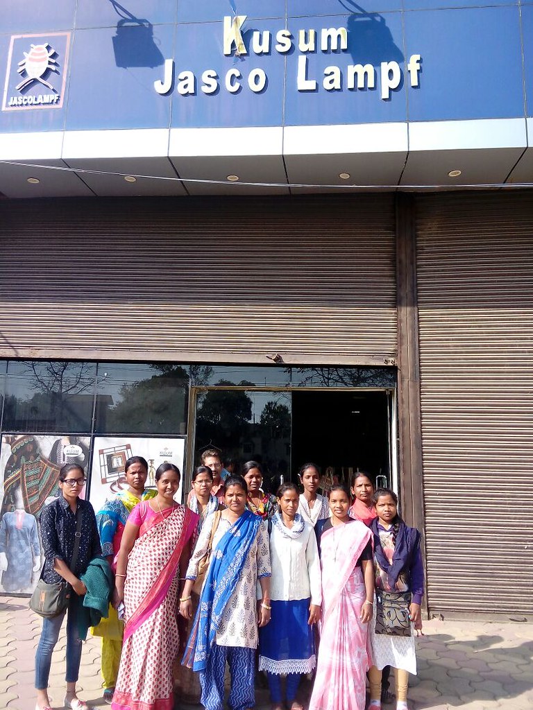 2017-2-16 India: Domestic workers' visit to the cooperative