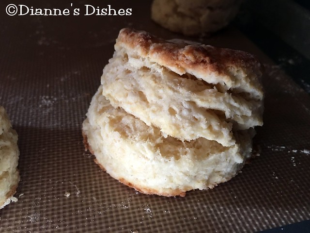 Buttermilk Biscuits: Layers