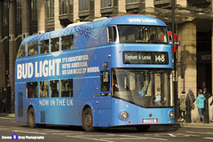 Wrightbus NRM NBFL - LTZ 1136 - LT136 - Bud Light - Elephant & Castle 148 - RATP London - London 2017 - Steven Gray - IMG_8384