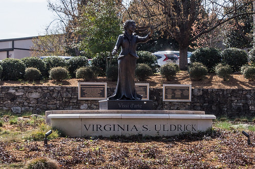 Virginia Uldrick statue
