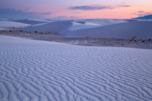 White Sands Colors