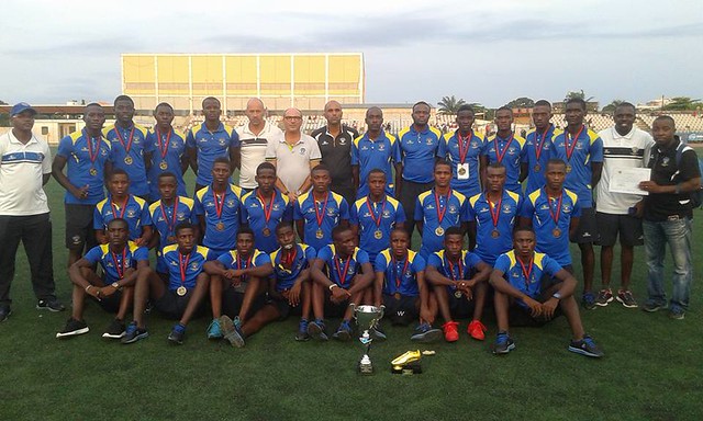 Campeonato nacional junior de futbol en Cabinda