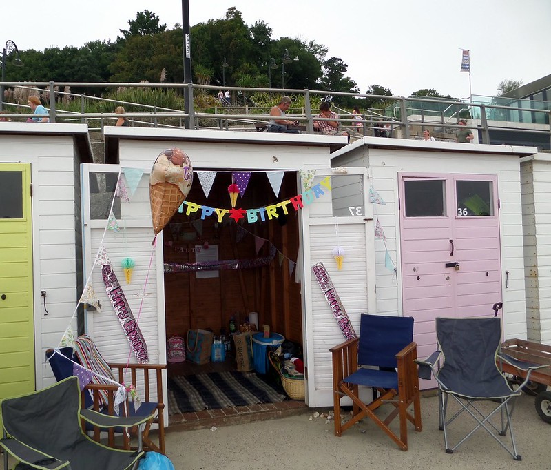 Beach huts, Lyme Regis