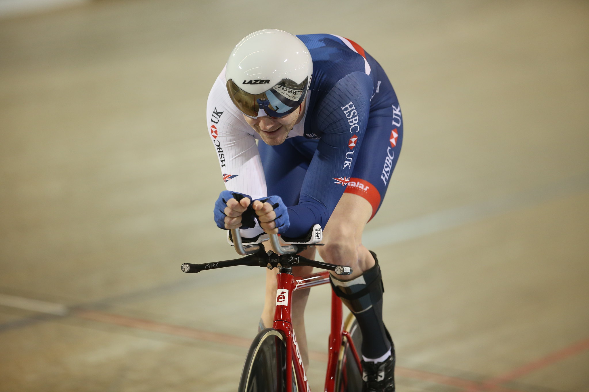 Great Britain Cycling Team at the 2017 UCI Para-cycling Track World Championships - day two
