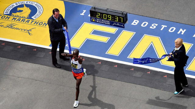 Kirui gana el Maratón de Boston 2017