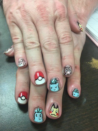 Pokémon nails!