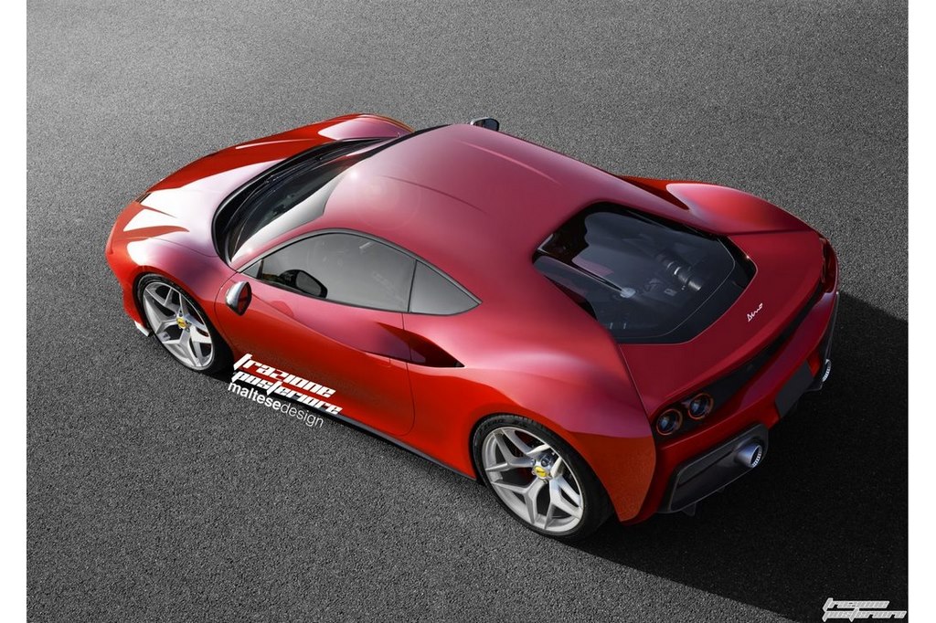 Ferrari Dino rendering -2