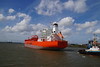 046 Grote oranje boot
