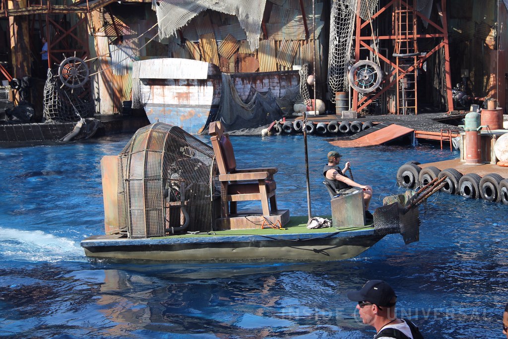 WaterWorld holds its first public technical rehearsal after a three-month refurbishment