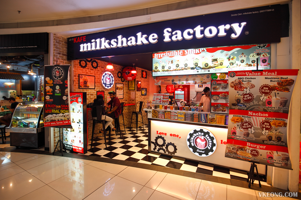 Milkshake Factory Nu Sentral