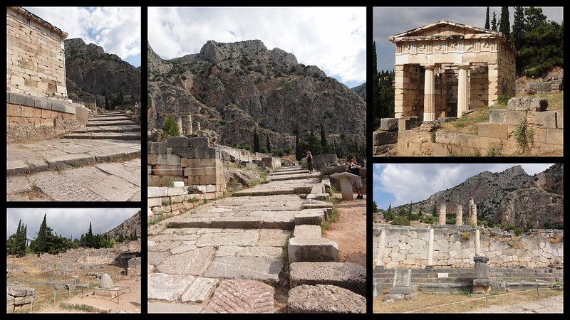 Viajar a Grecia en tiempos revueltos. - Blogs de Grecia - DELFOS, MONUMENTO A LA BATALLA DE LAS TERMÓPILAS Y KALAMBAKA EN METEORA. (11)