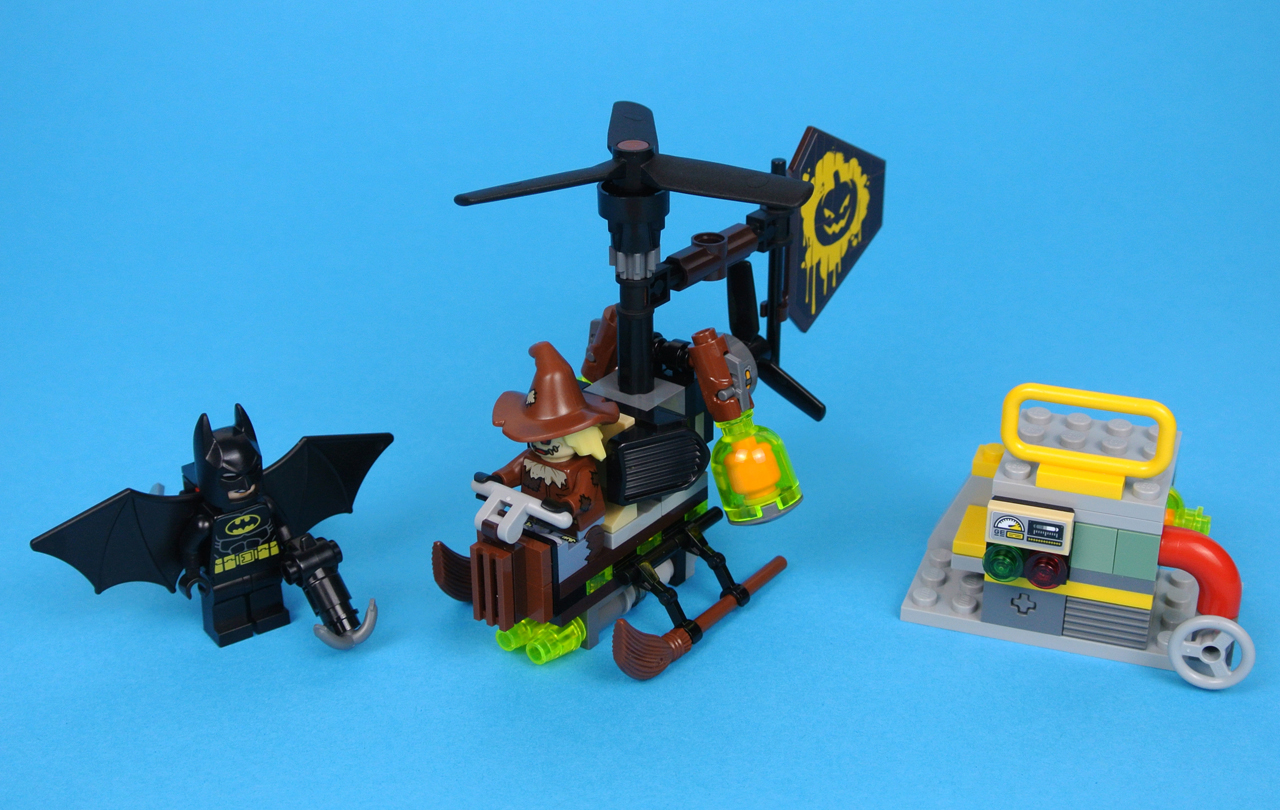 Lego batman scarecrow discount fearful face off