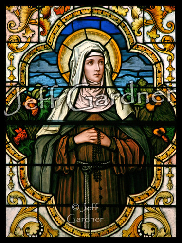 St. Margaret of Cortona closeup | Margaret ran off with a ma… | Flickr