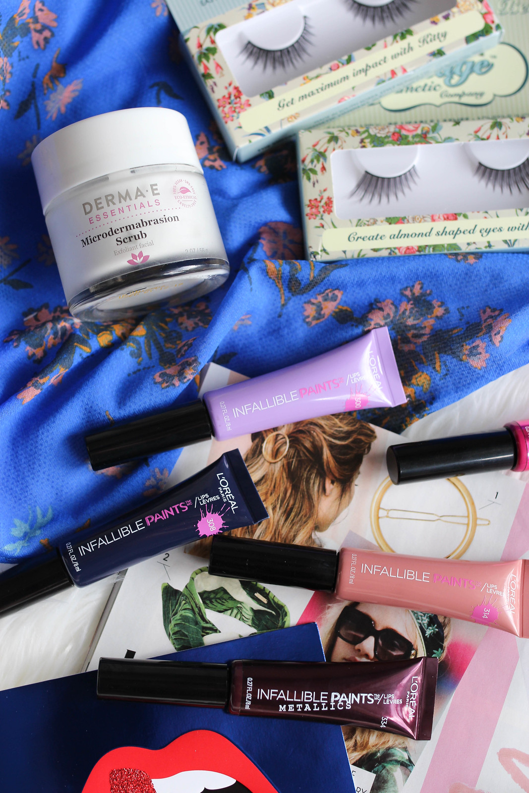 L'Oreal Infallible Lip Paints Review Derma E Microdermabrasion Scrub June Beauty Essentials