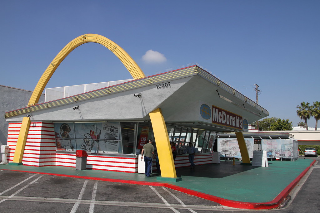 Oldest Standing McDonalds, Downey CA | Yesterday we passed ...