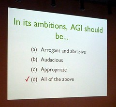 AGI ambitions