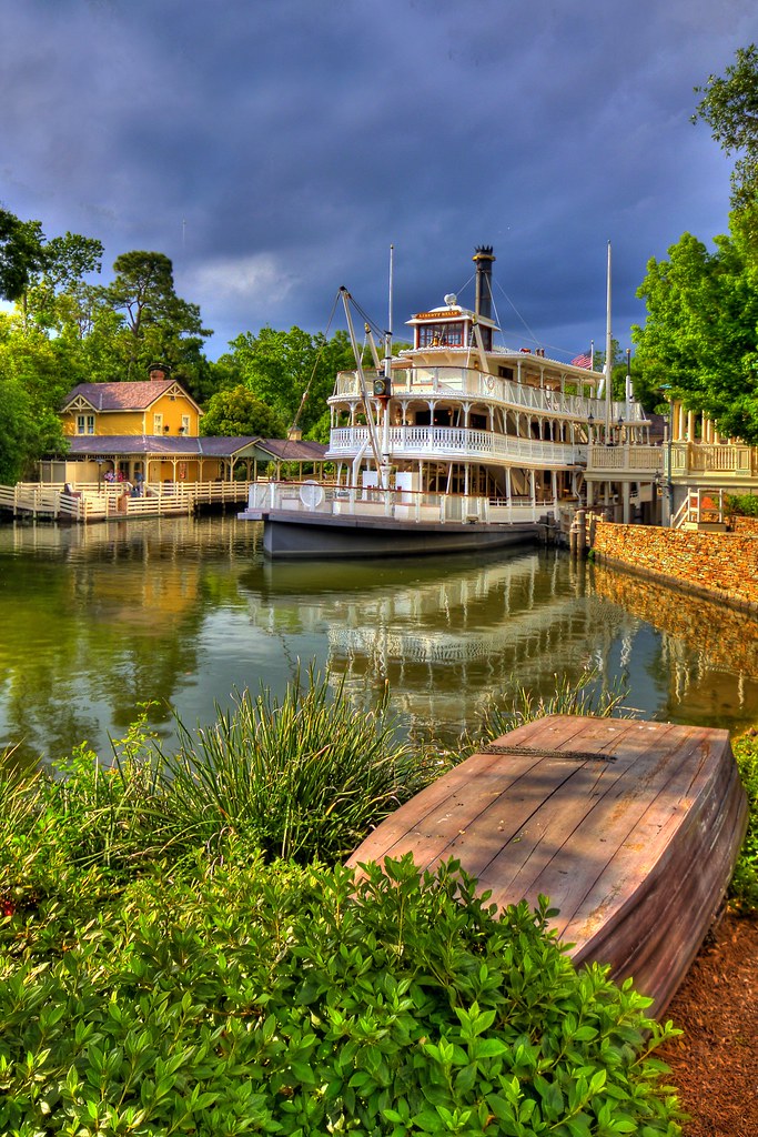 Disney World - Frontierland | Frontierland first appeared in… | Flickr