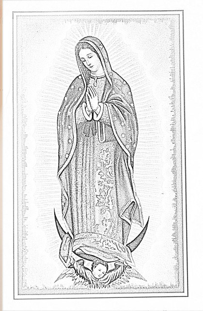 lady of guadalupe coloring pages - photo #21