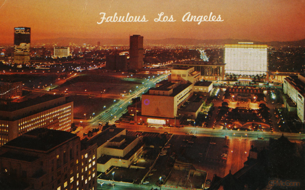 angeles los 1970 1970s skyline flickr sent