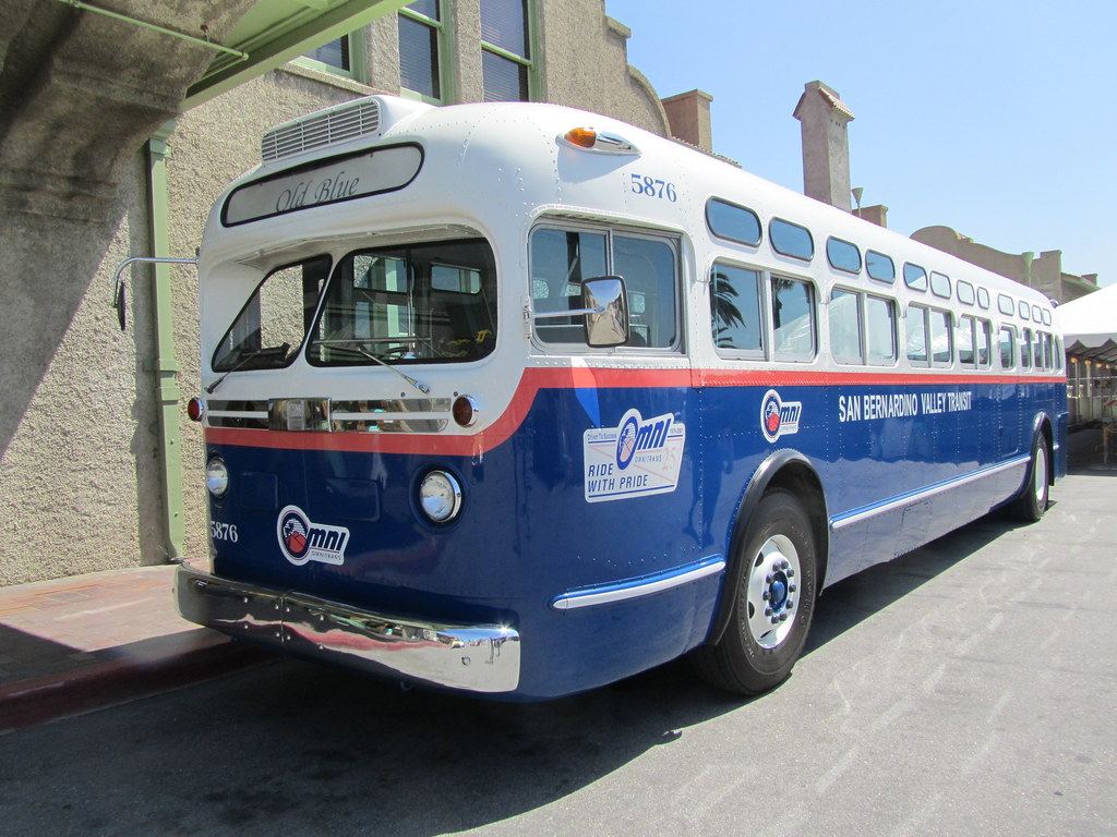 GM Vintage Bus San Bernardino Valley Transit 1958 Flickr