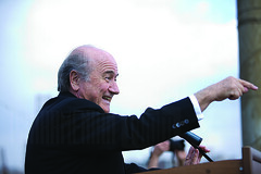 Head of FIFA Joseph "Sepp" Blatter