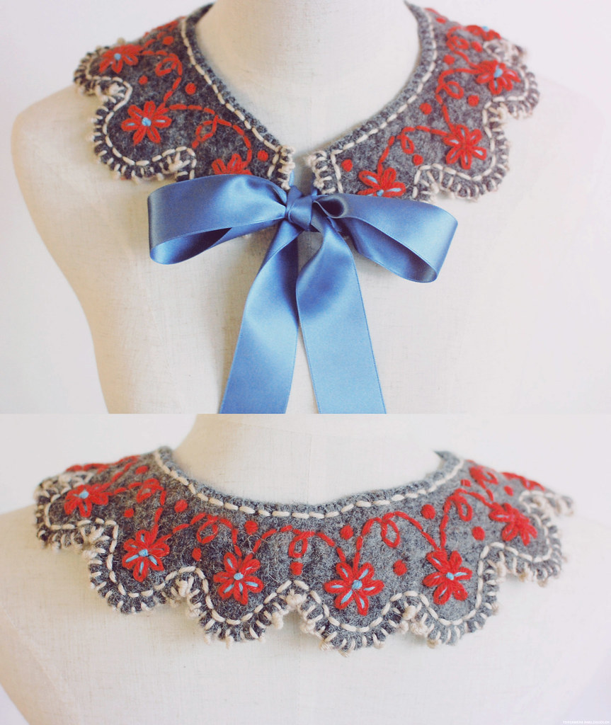 coustom order collar | tinytoadstool by shan shan | Flickr