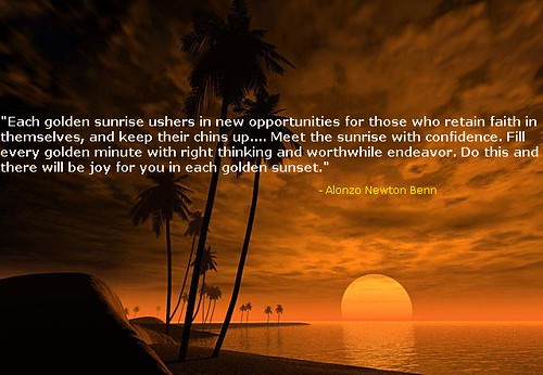 Inspiring Ocean Sunset and Sunsets Quote | Inspiring and bea… | Flickr
