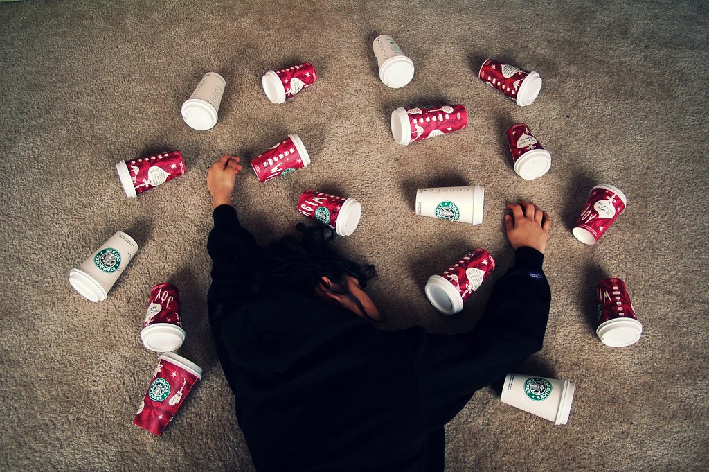 [90.365] Caffeine Crash The result of too much caffeine. … Flickr