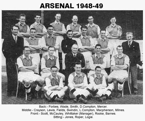 Image result for Arsenal 1948-49