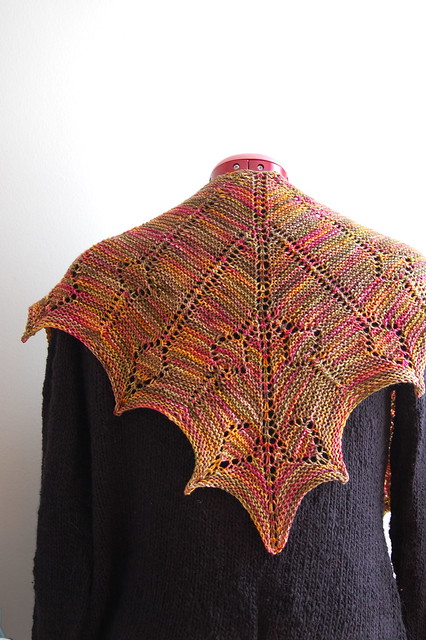 milkweed shawl
