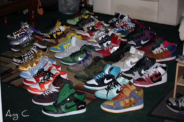 nike dunk collection