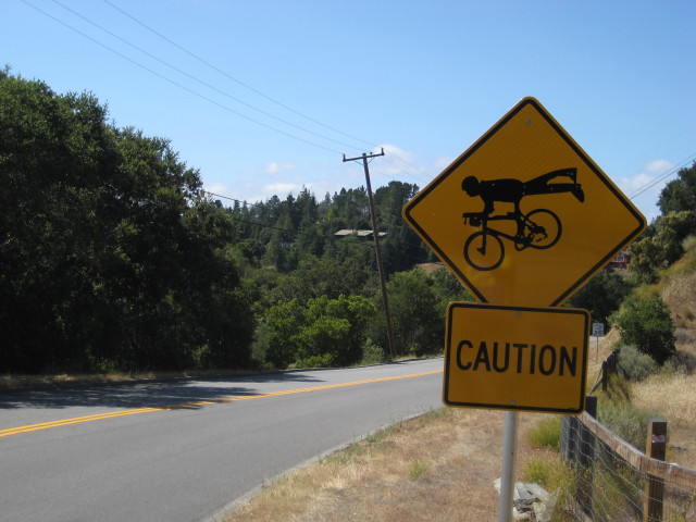 Impressive riding caution