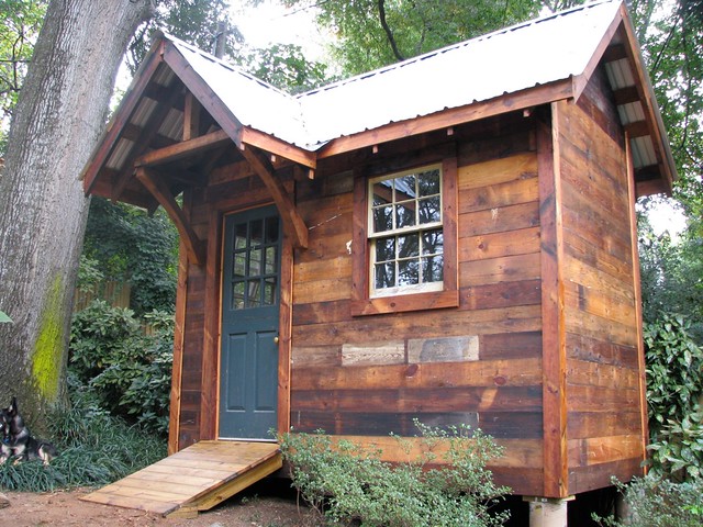 Garden Shed from Reclaimed Materials | New project. Garden s… | Flickr