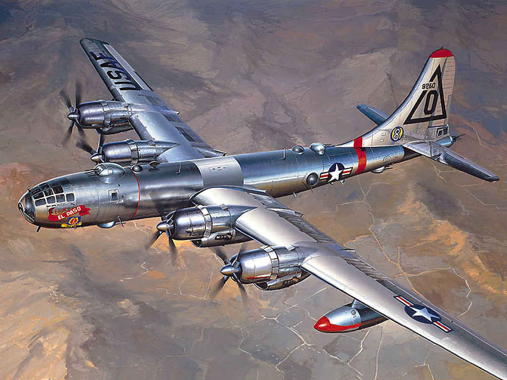 1948 ... Boeing B-50 strategic bomber