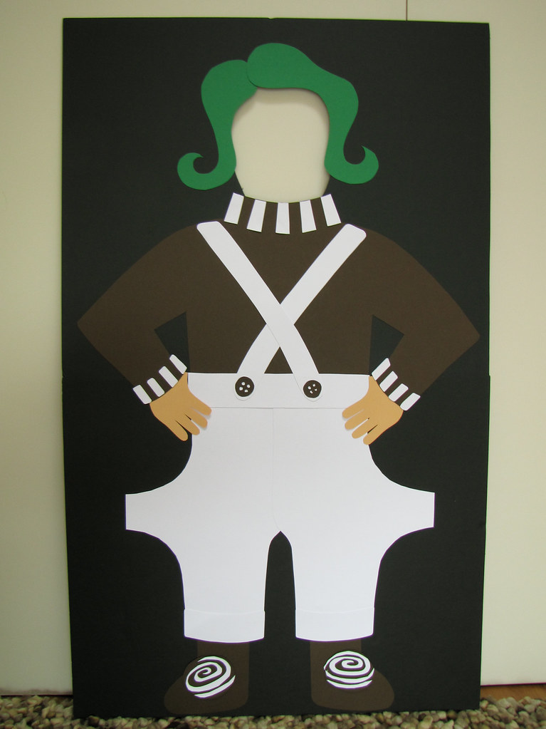 OompaLoompa CutOut For the kids to poke their heads thro… Flickr